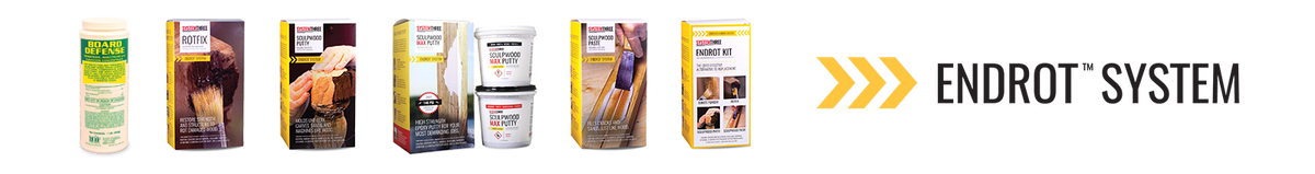 EndRot | Wood Repair and Restoration Kit - System Three Resins
