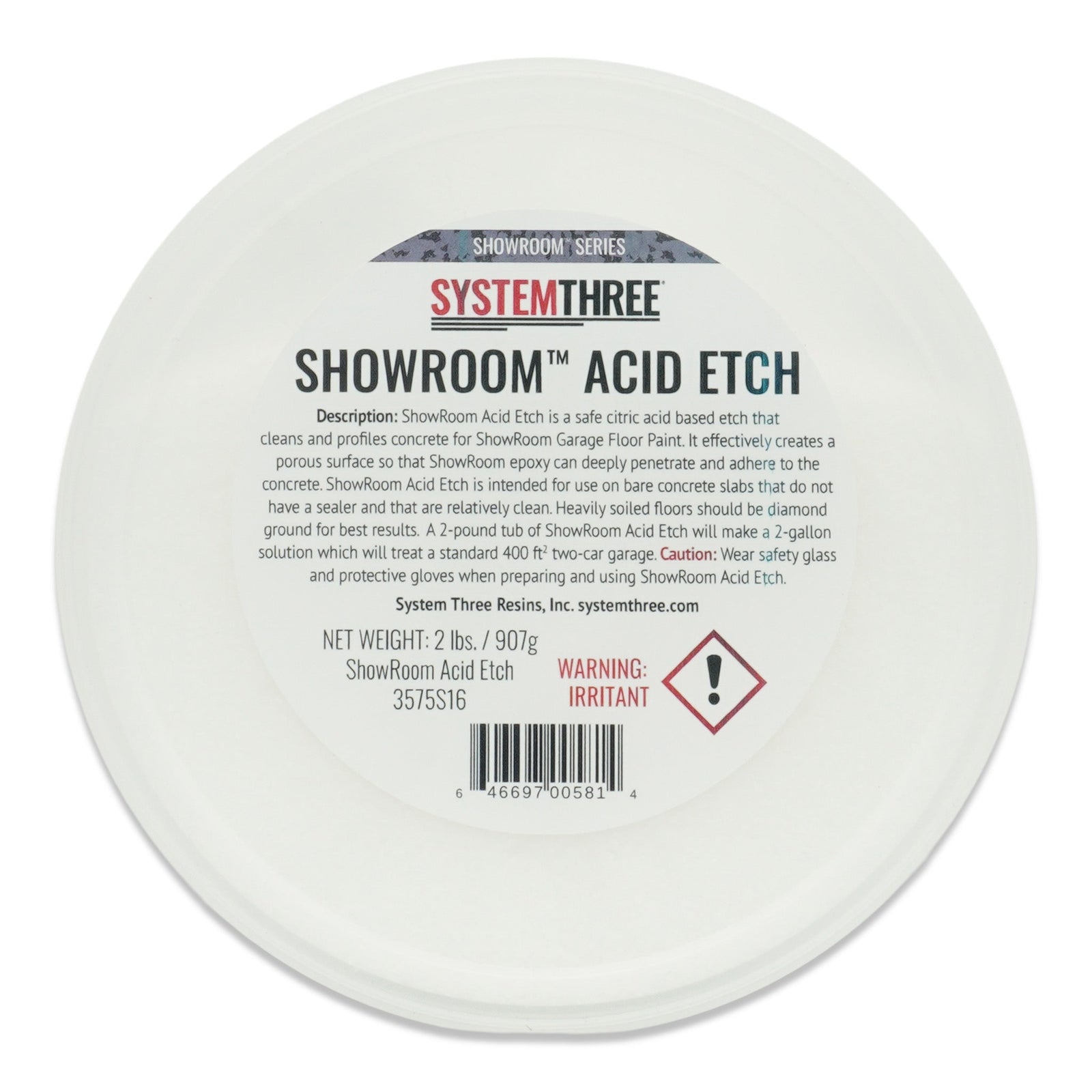 ShowRoom Acid Etch - System Three Resins