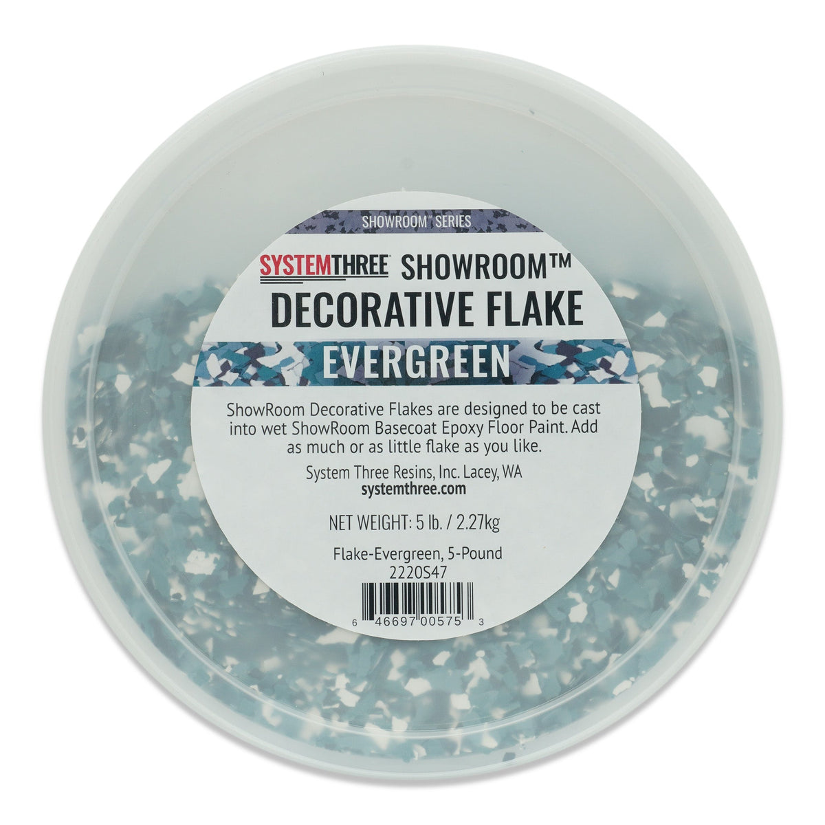 ShowRoom Decorative Flake - System Three Resins