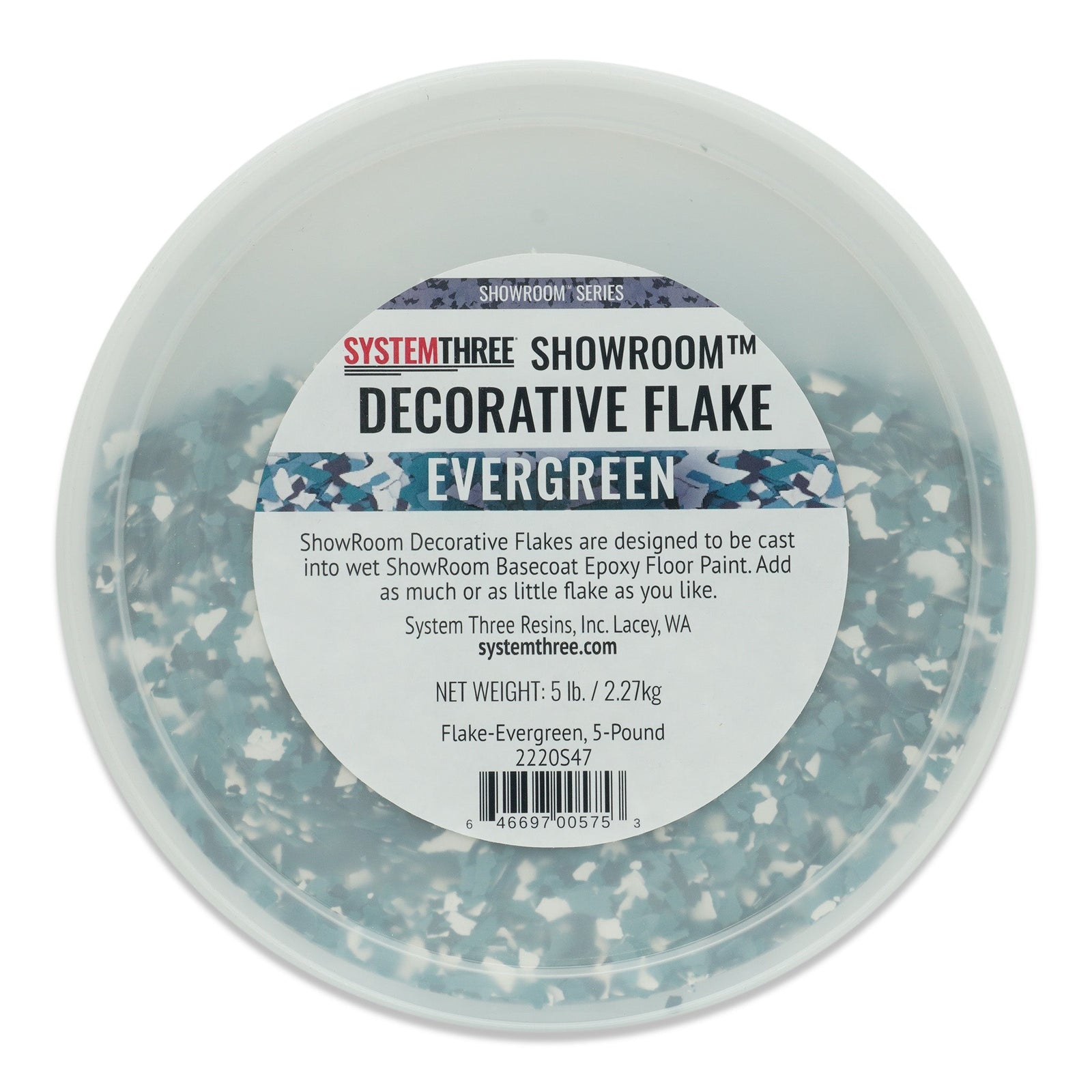 ShowRoom Decorative Flake - System Three Resins