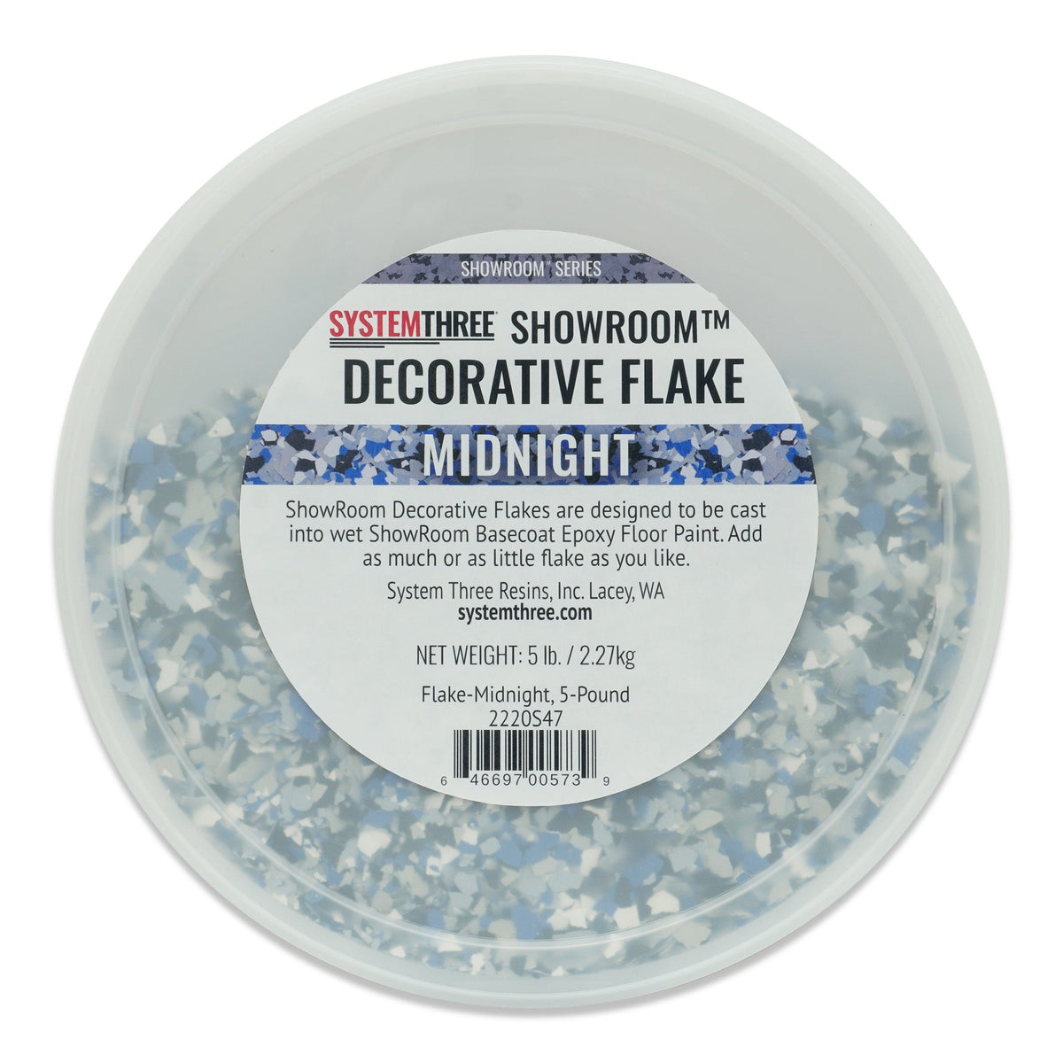 ShowRoom Decorative Flake - System Three Resins