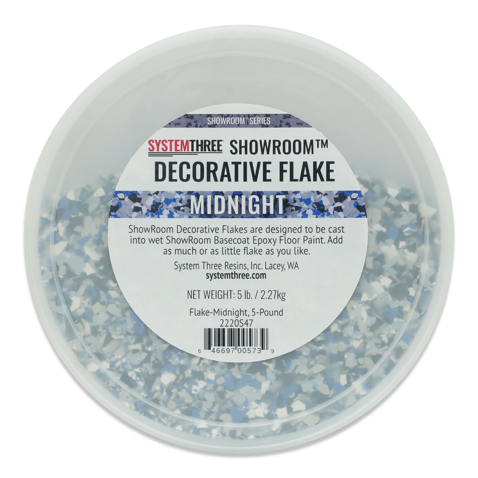 ShowRoom Decorative Flake - System Three Resins