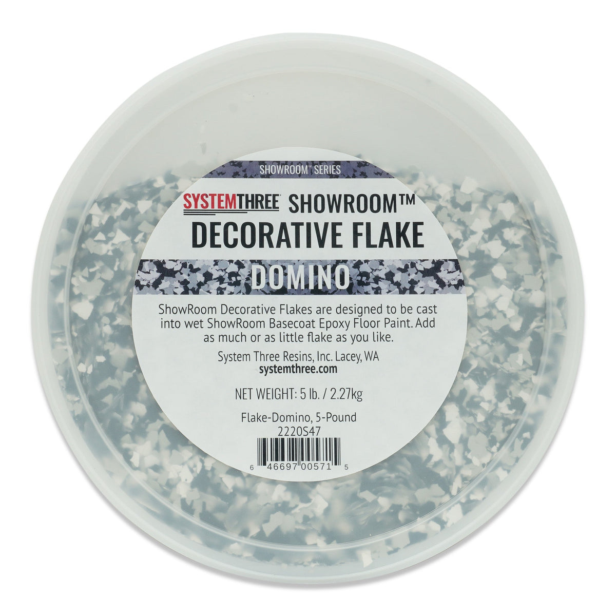 ShowRoom Decorative Flake - System Three Resins