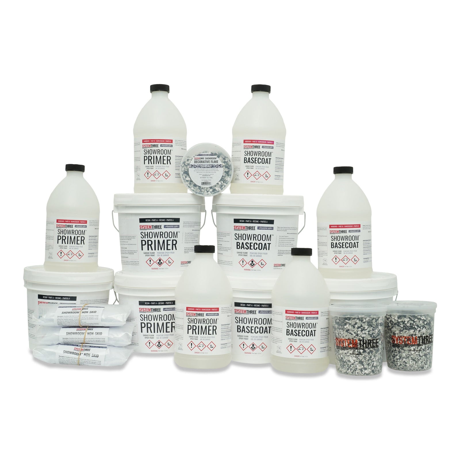 ShowRoom Garage Floor Epoxy - System Three Resins