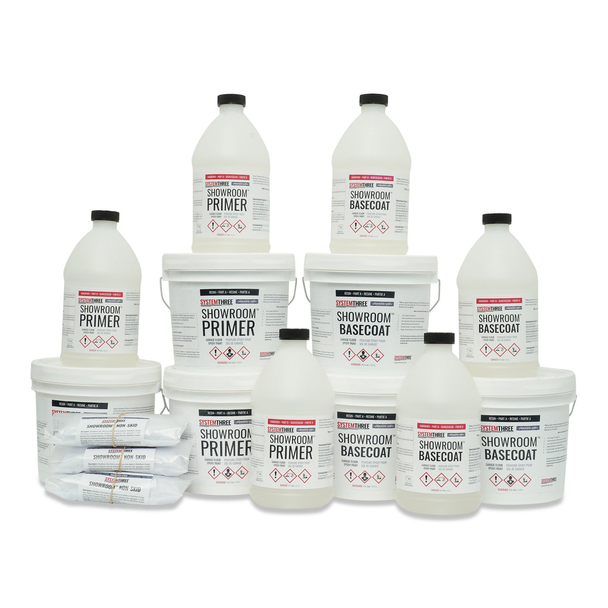 ShowRoom Garage Floor Epoxy - System Three Resins