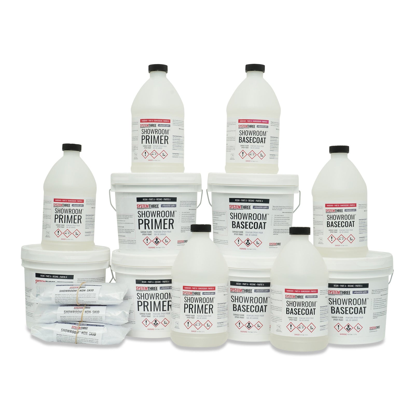 ShowRoom Garage Floor Epoxy - System Three Resins