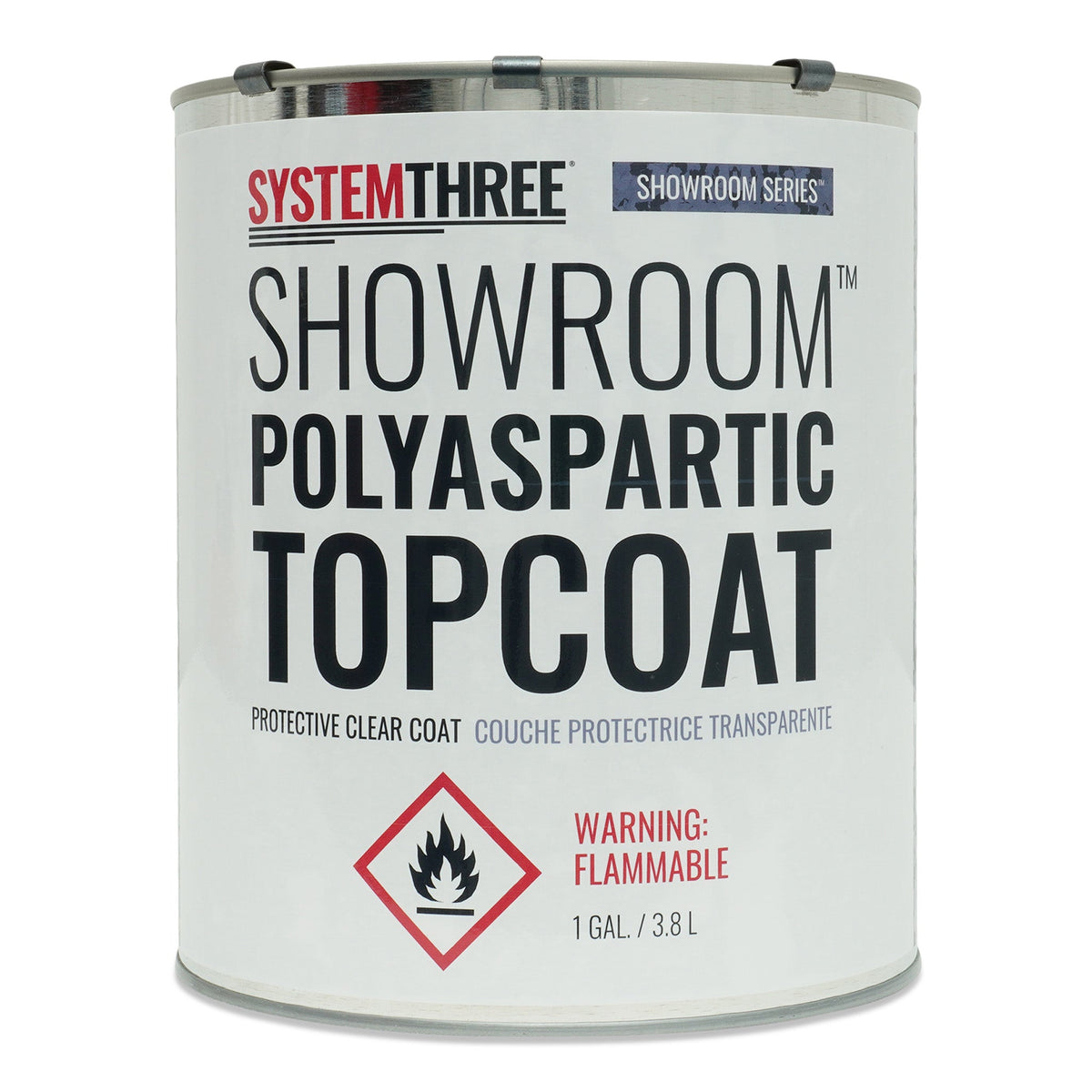 ShowRoom Polyaspartic Topcoat - System Three Resins