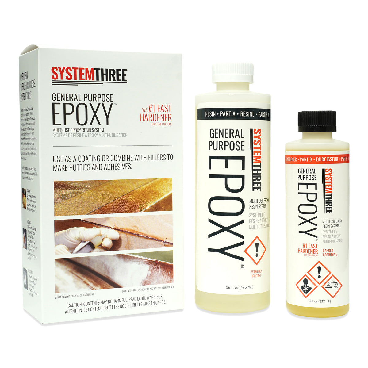 Two Part Epoxy Resin For All American Woodwork - All American