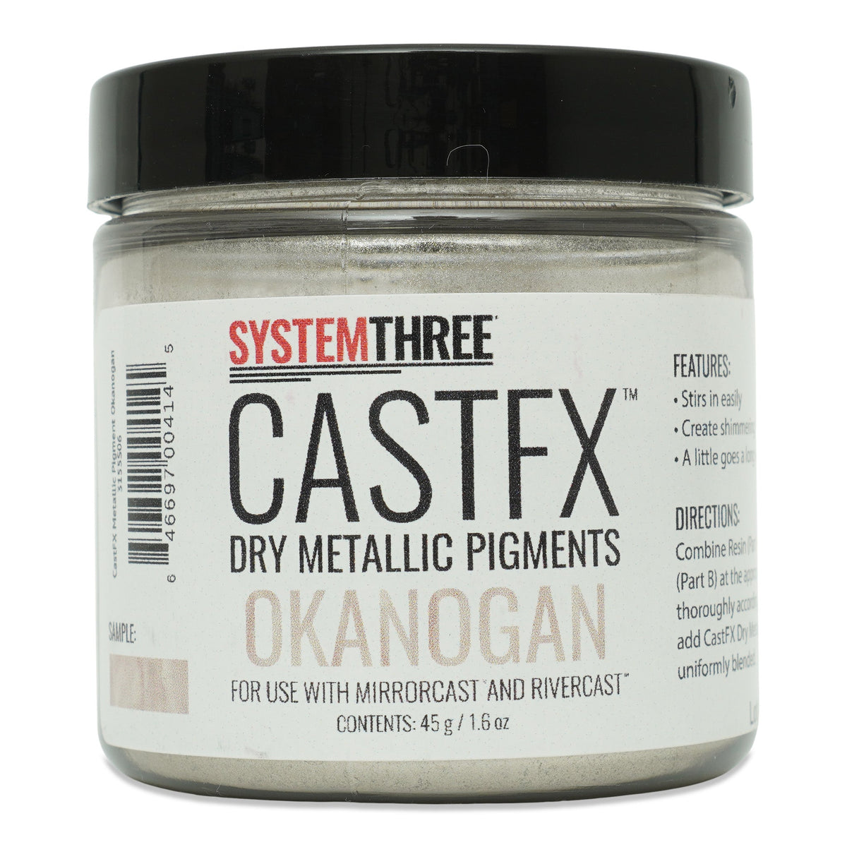 System Three CastFX Dry Pigment Okanogan 45 Grams