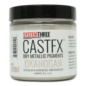 CastFX Dry Metallic Pigment - System Three Resins