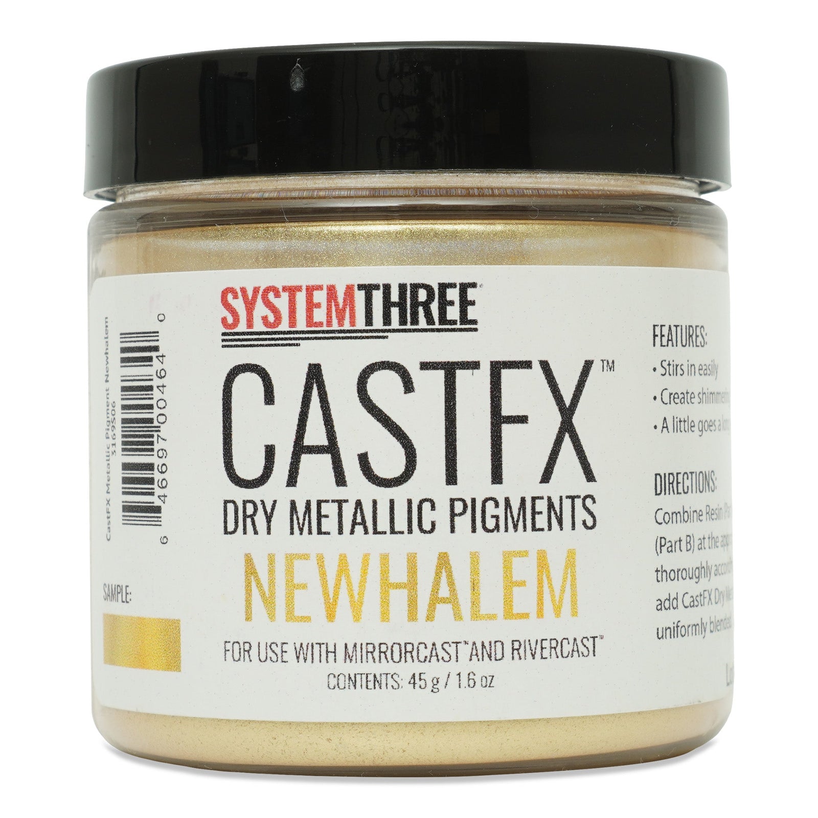 CastFX Dry Metallic Pigment - System Three Resins