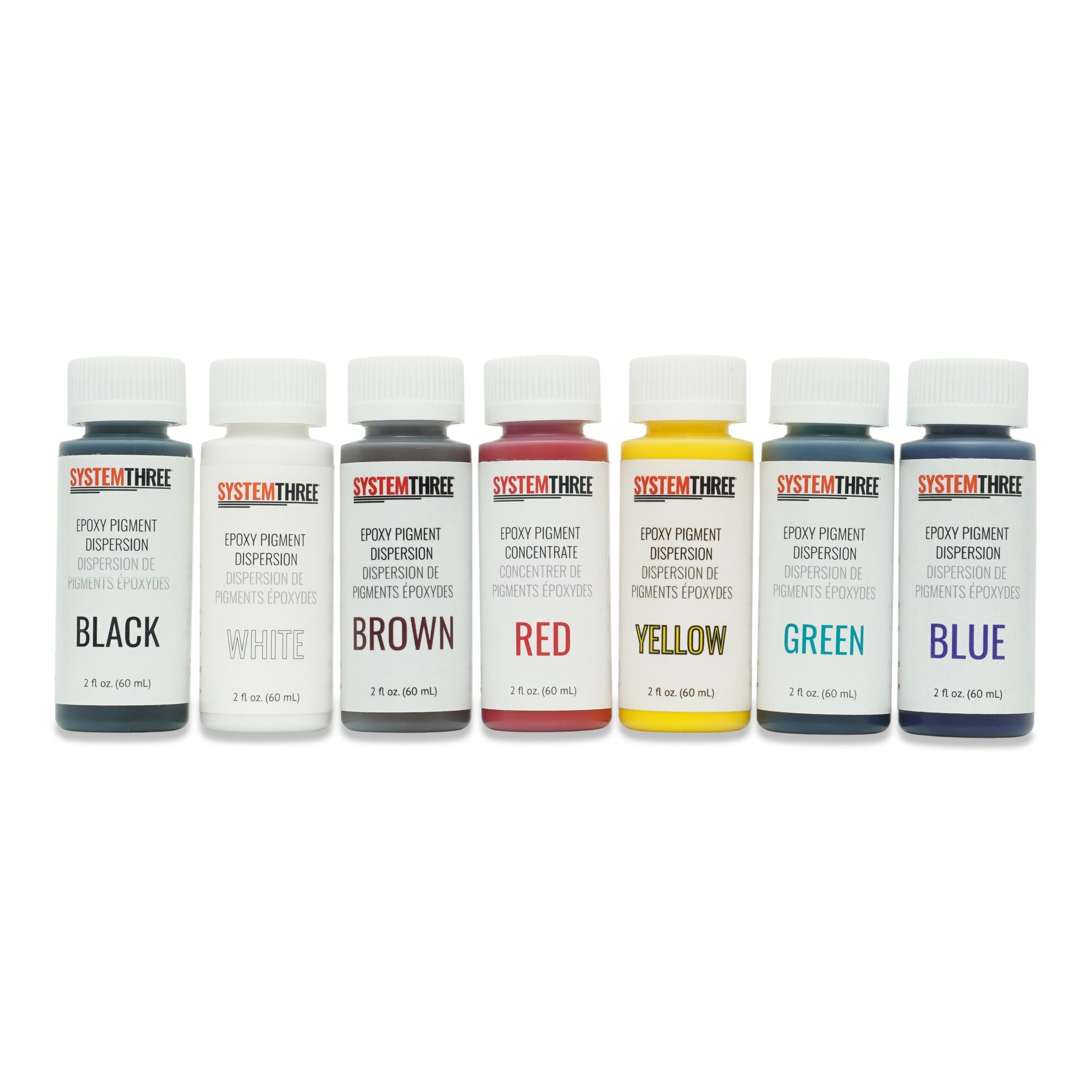 Blue Pigments For Epoxy Resing, 3 Jars Bundle