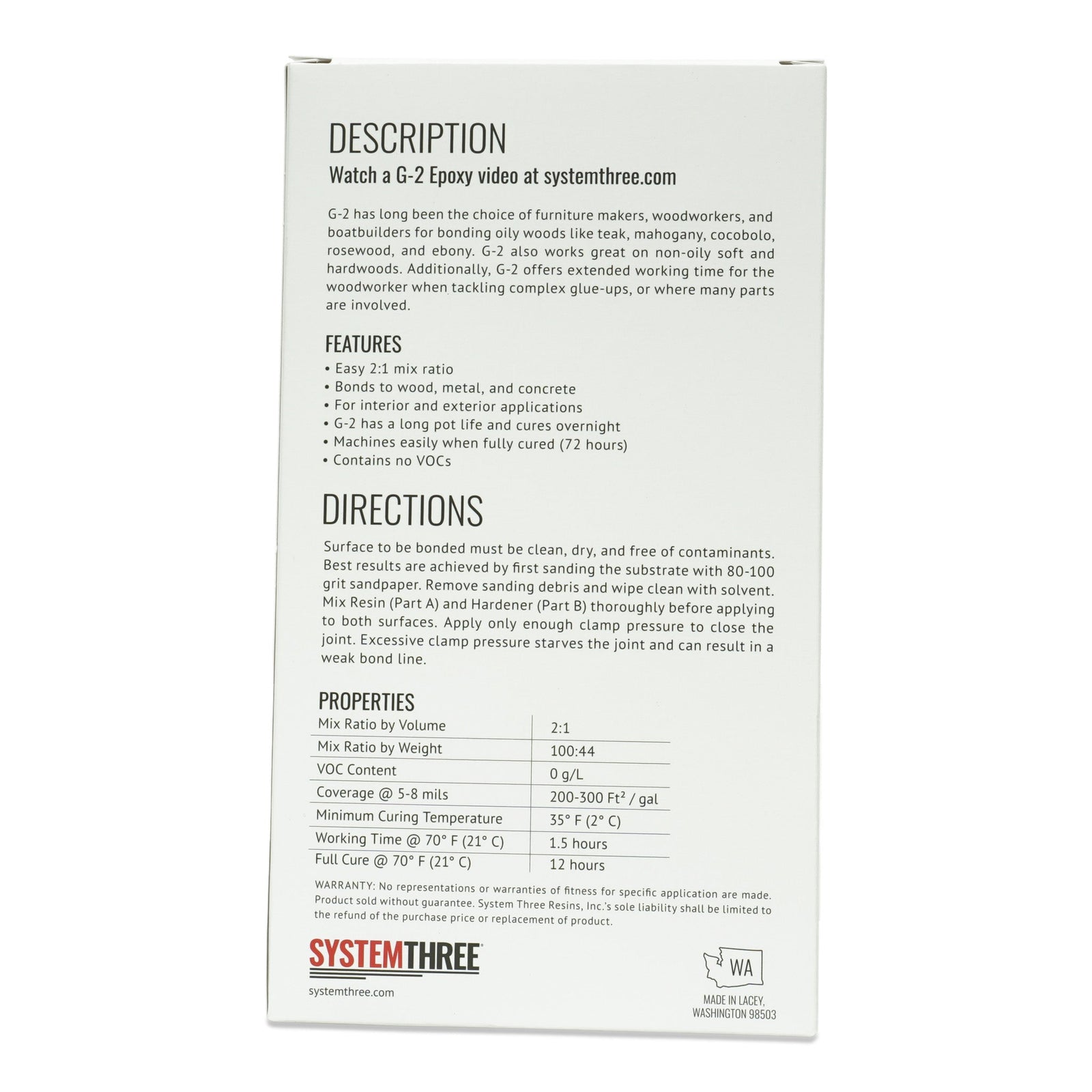 G-2 - System Three Resins