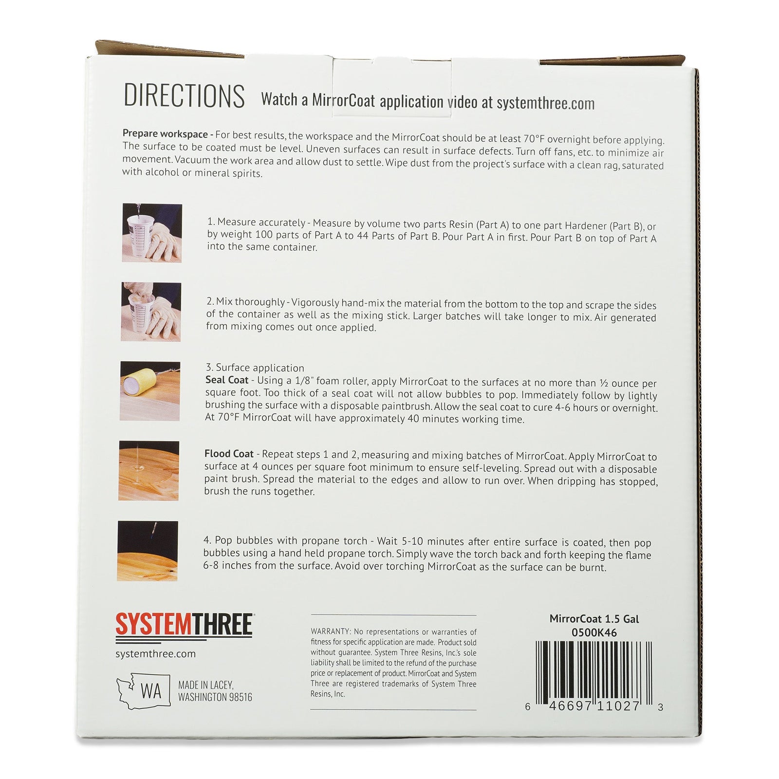 MirrorCoat - System Three Resins