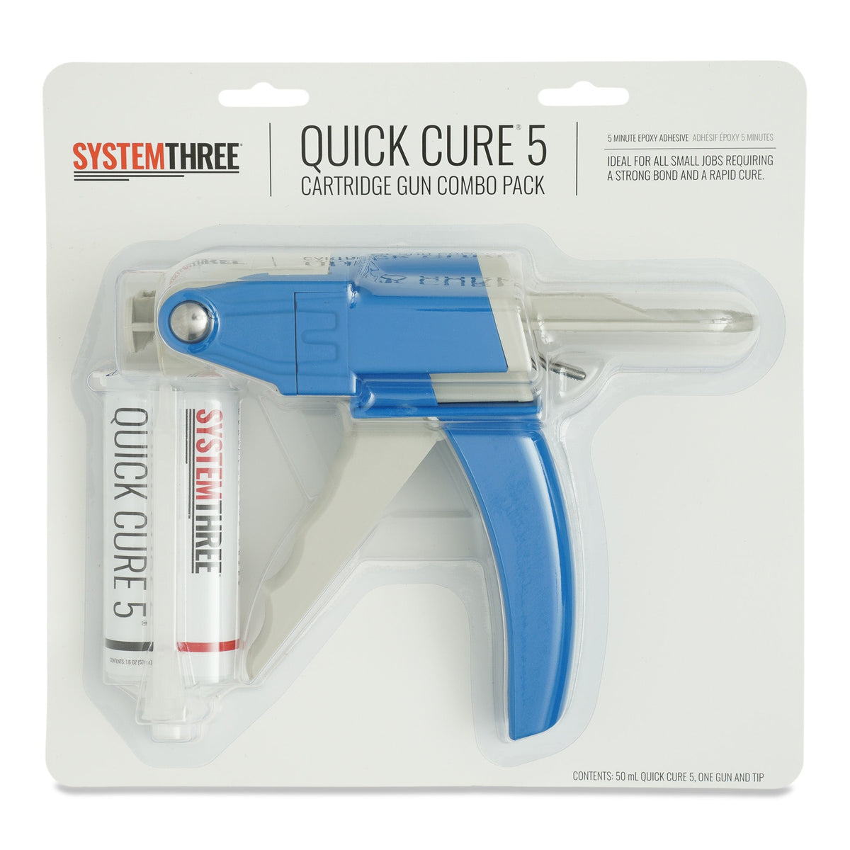 Quick Cure-5  5 Minute Epoxy Glue - System Three Resins