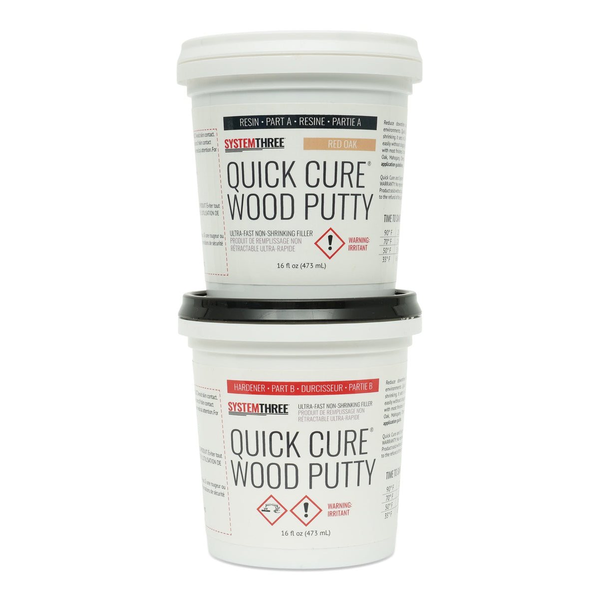 Quick Cure Wood Putty - System Three Resins