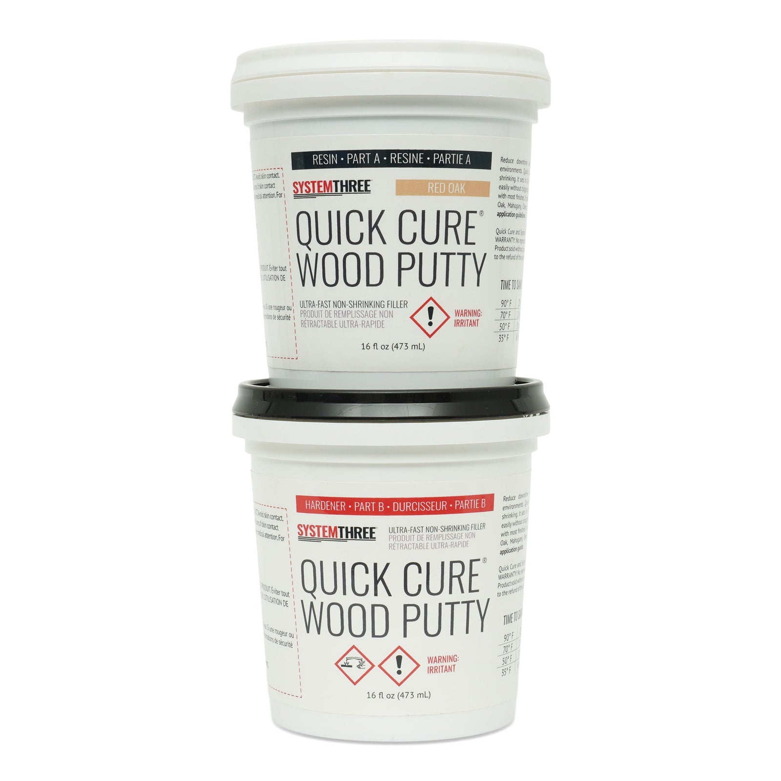 Quick Cure Wood Putty - System Three Resins