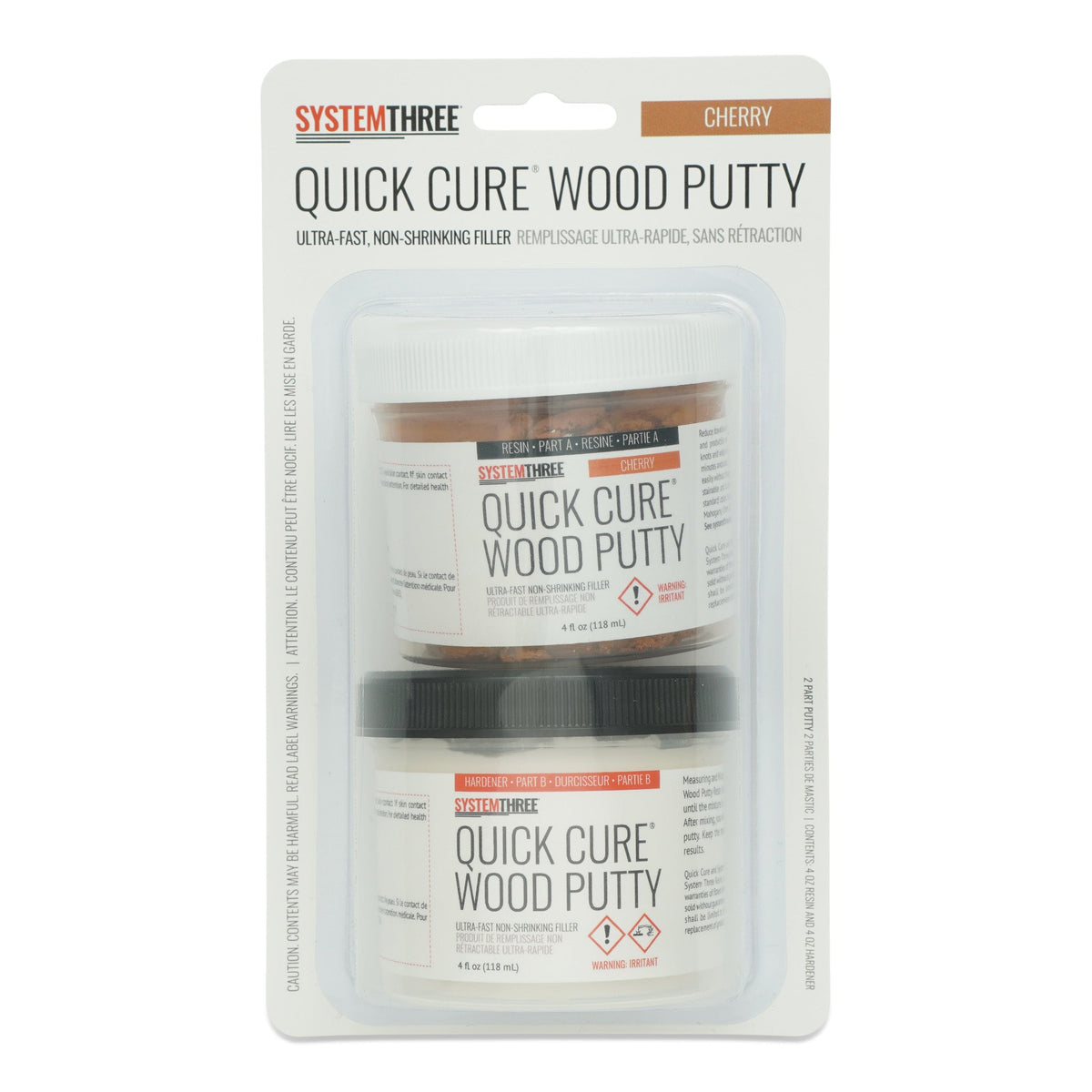 Quick Cure Wood Putty - System Three Resins