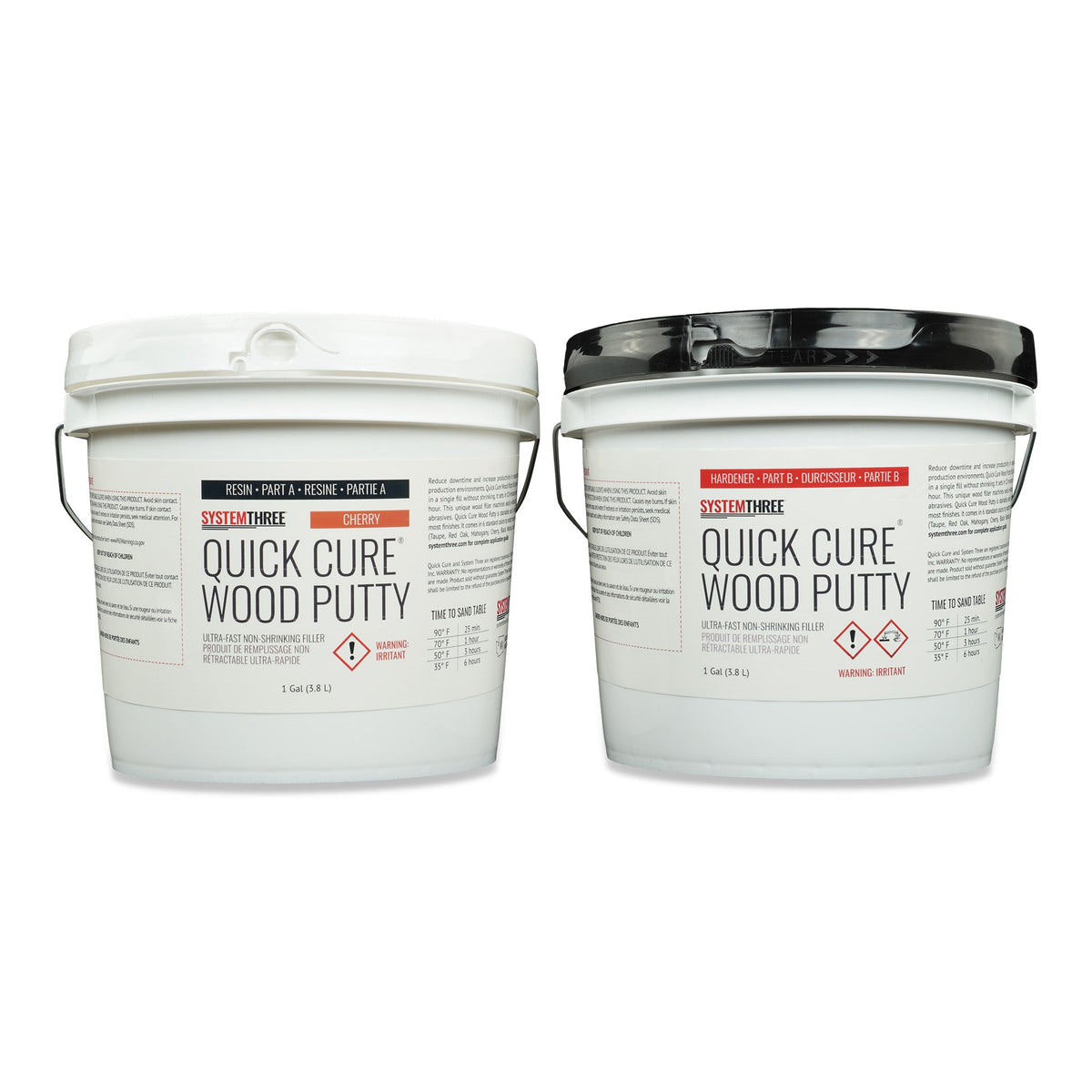 Quick Cure Wood Putty - System Three Resins