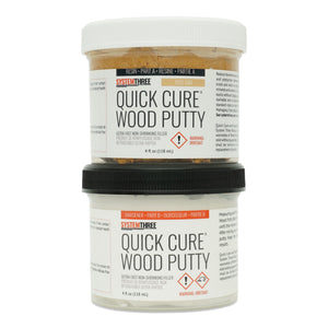 Quick Cure Wood Putty - System Three Resins