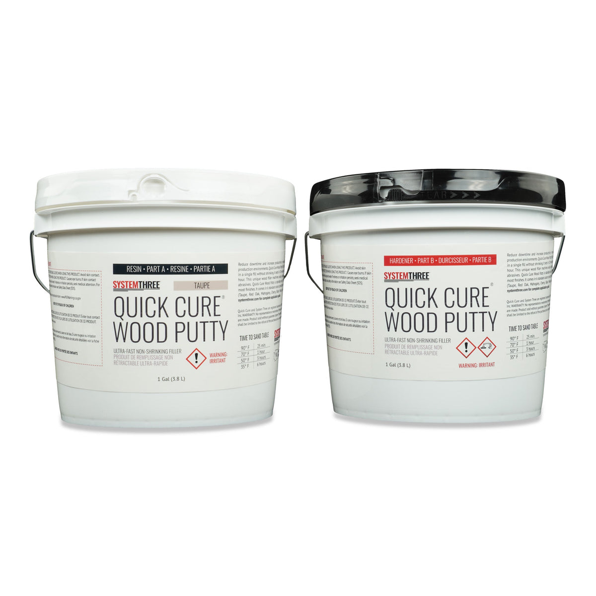 Quick Cure Wood Putty - System Three Resins