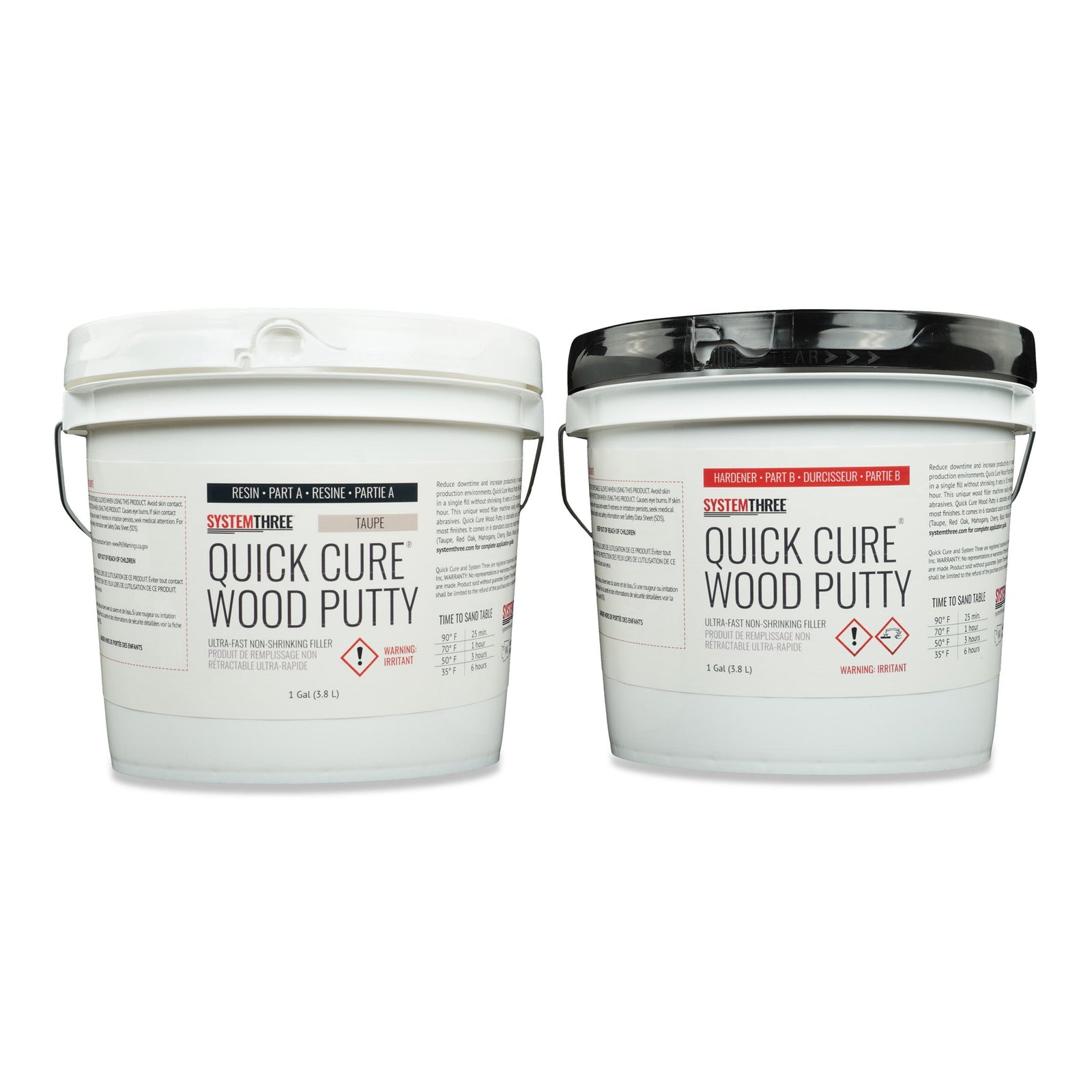 Quick Cure Wood Putty - System Three Resins