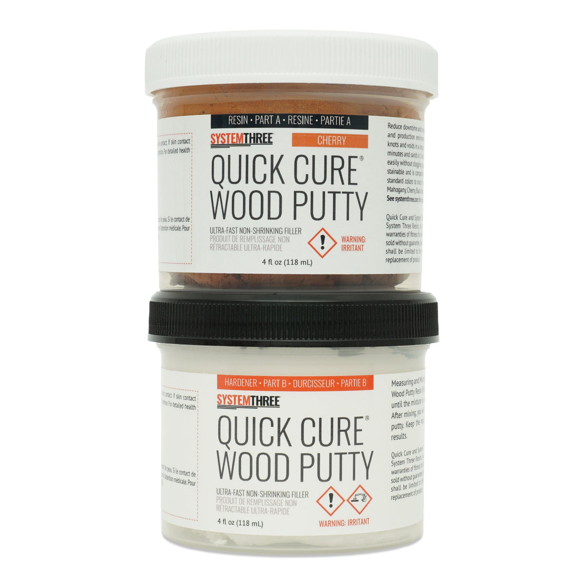 Quick Cure Wood Putty - System Three Resins
