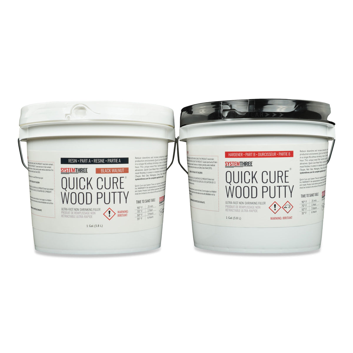 Quick Cure Wood Putty - System Three Resins