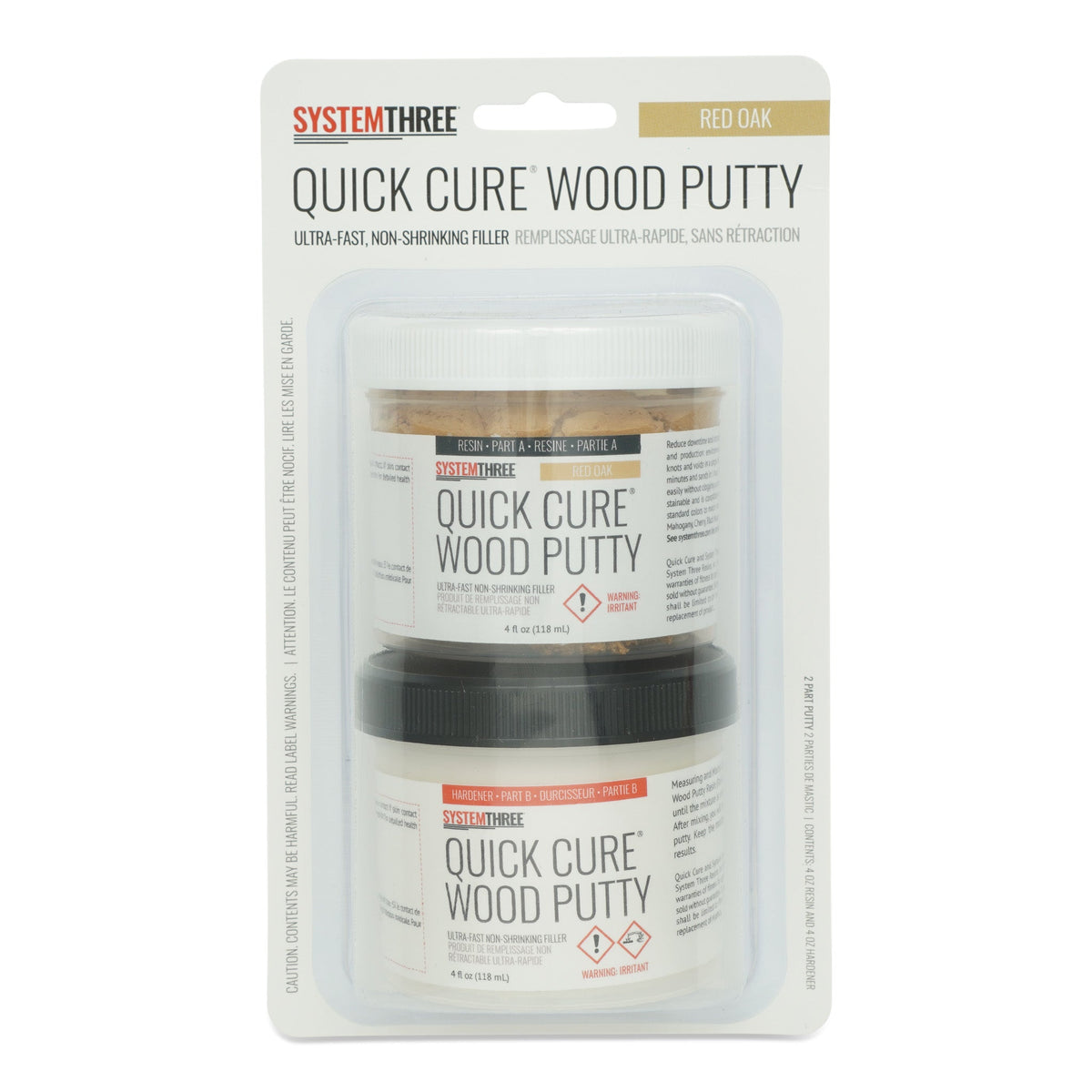 Quick Cure Wood Putty - System Three Resins