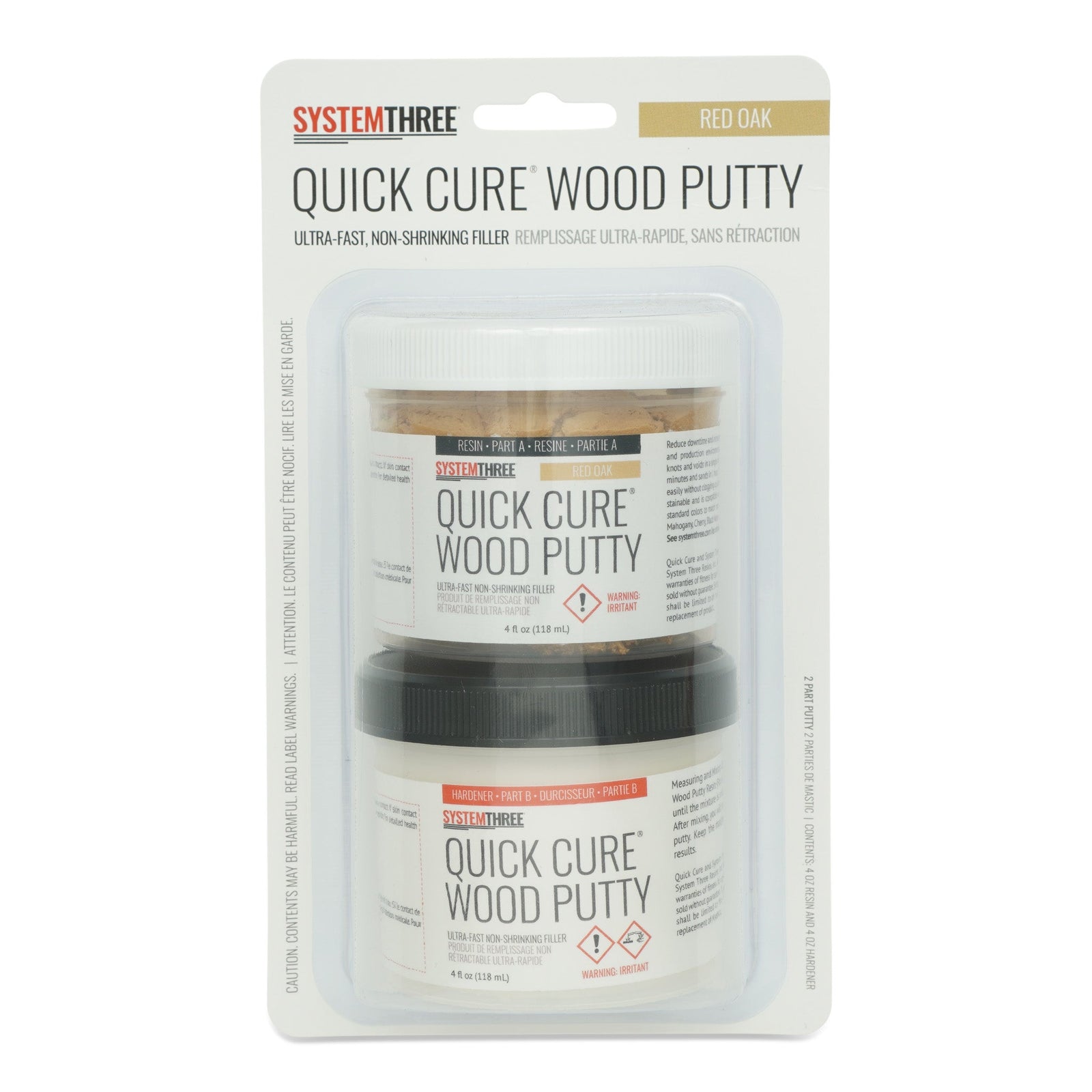 Quick Cure Wood Putty - System Three Resins