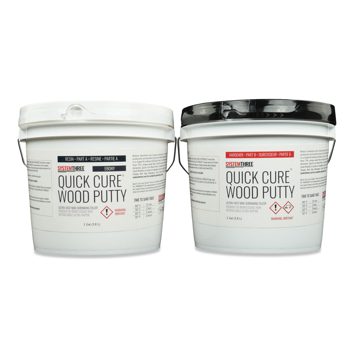 Quick Cure Wood Putty - System Three Resins