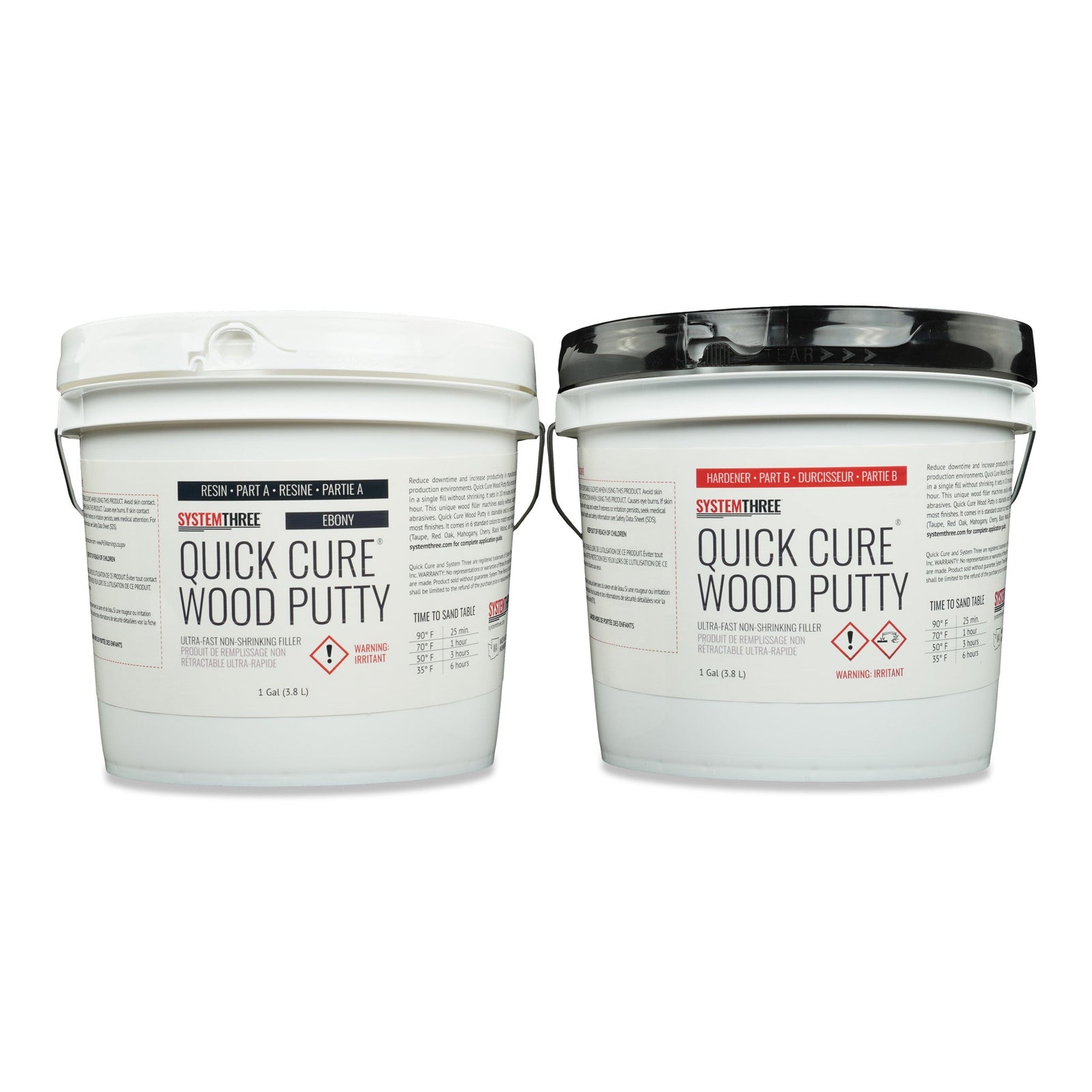 Quick Cure Wood Putty - System Three Resins
