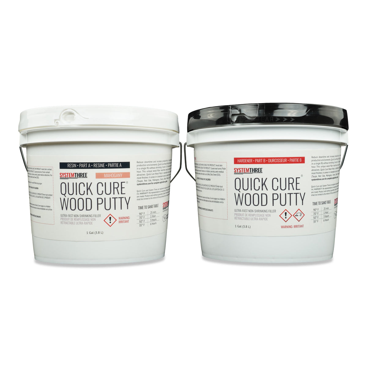 Quick Cure Wood Putty - System Three Resins