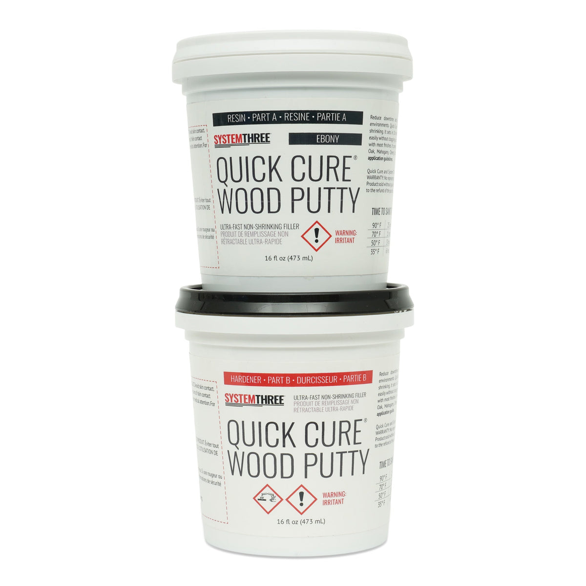 Quick Cure Wood Putty - System Three Resins