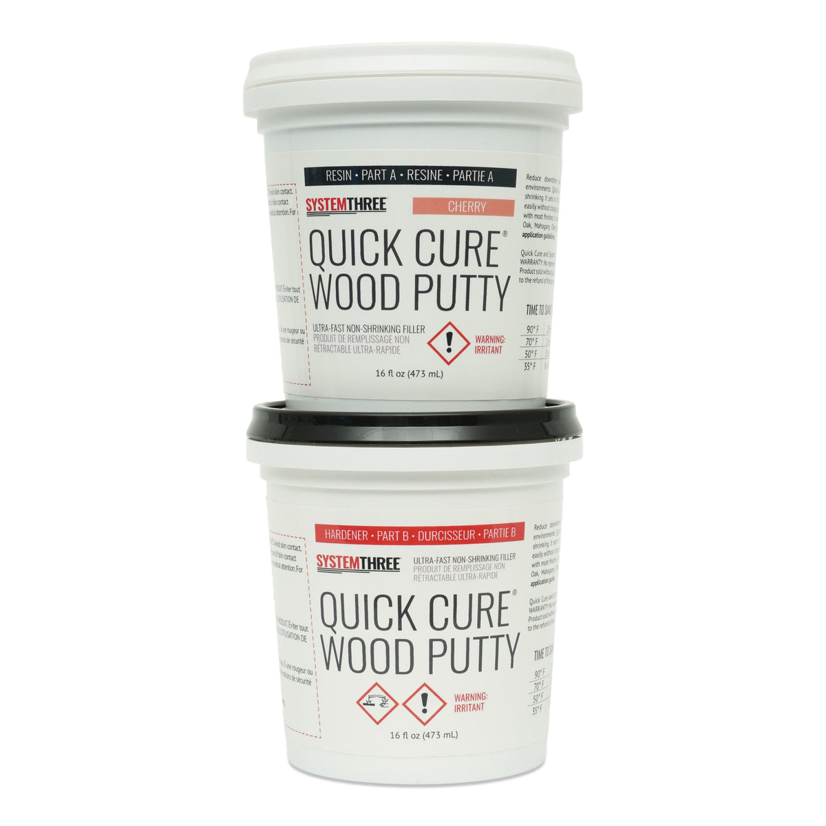 Quick Cure Wood Putty - System Three Resins