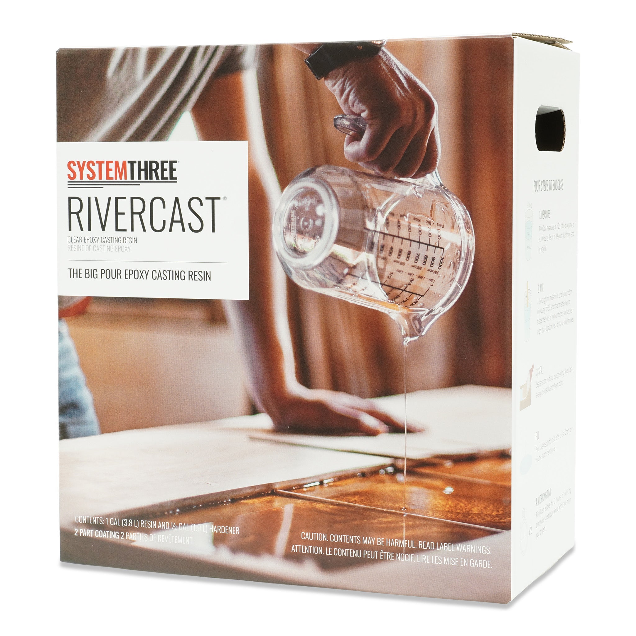 System Three RiverCast 1.5 Gallon Kit