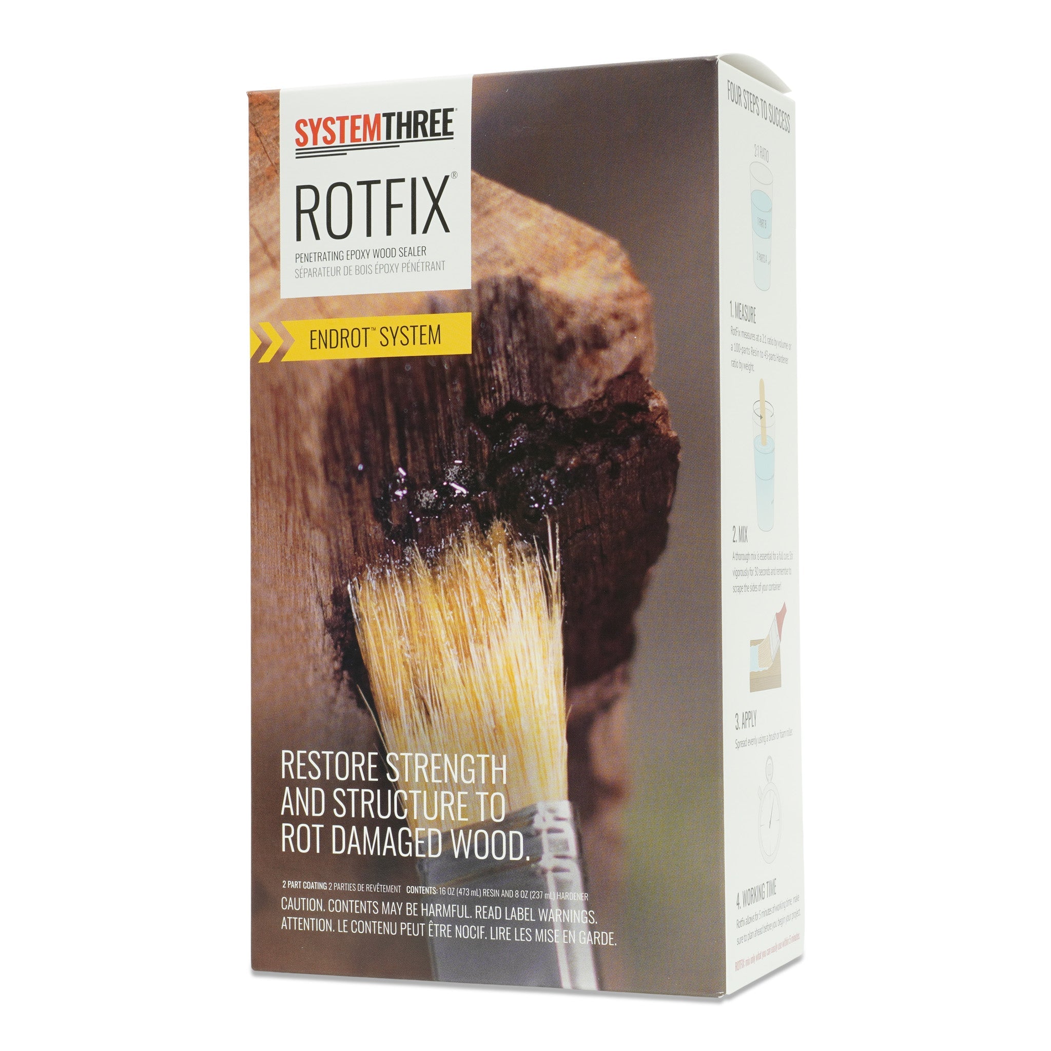 Rotafix RotFix | Penetrating Epoxy Wood Sealer - System Three Resins