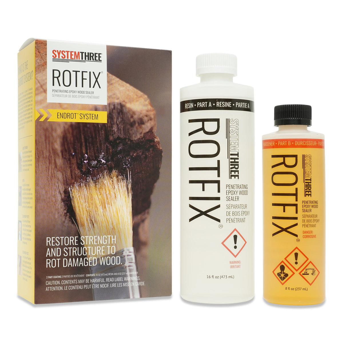 RotFix  Penetrating Epoxy Wood Sealer - System Three Resins