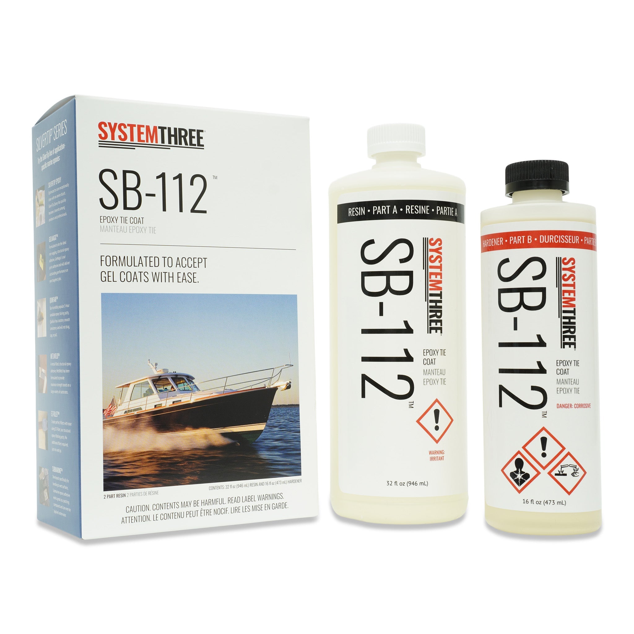 System Three Resins, 3 Pint Kit SB-112 Epoxy