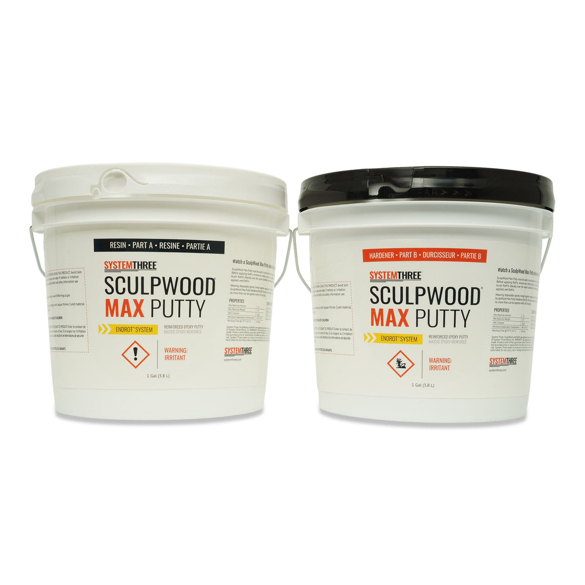 SculpWood Max Putty - System Three Resins