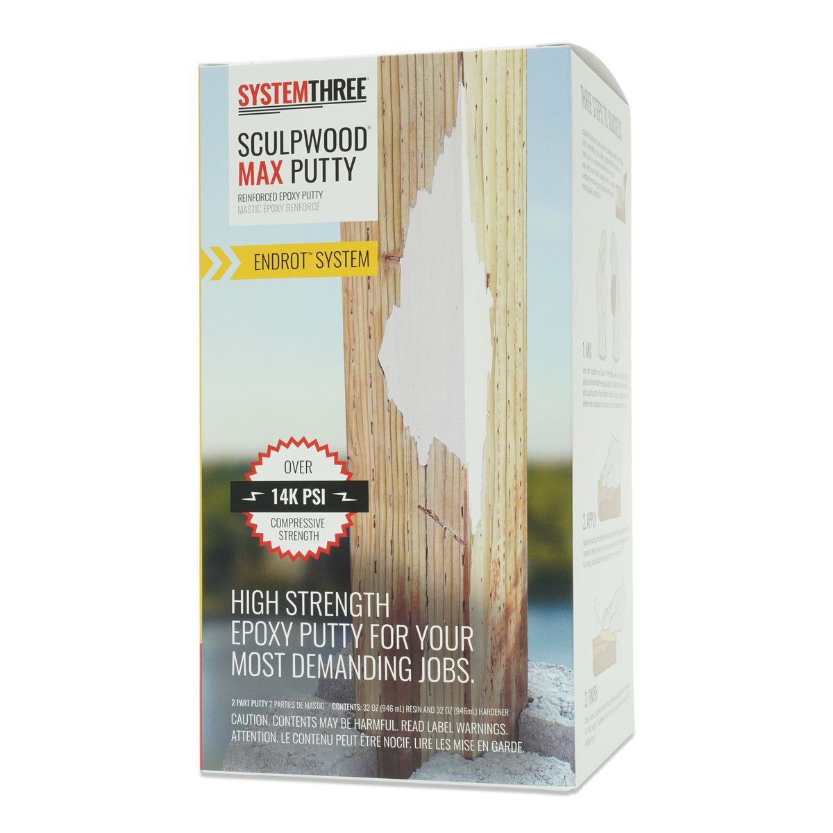 SculpWood Max Putty - System Three Resins