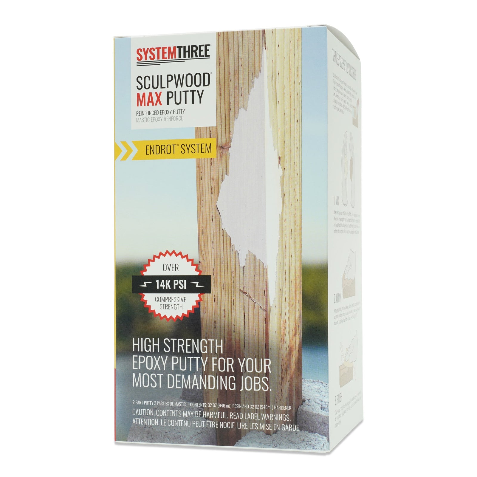 SculpWood Max Putty - System Three Resins
