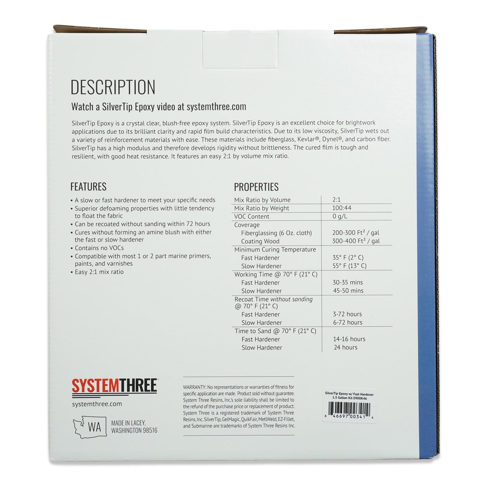 SilverTip Epoxy - System Three Resins