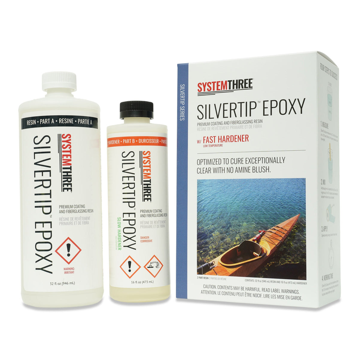 SilverTip Resin & Hardener Kits - Duckworks Boat Builders Supply