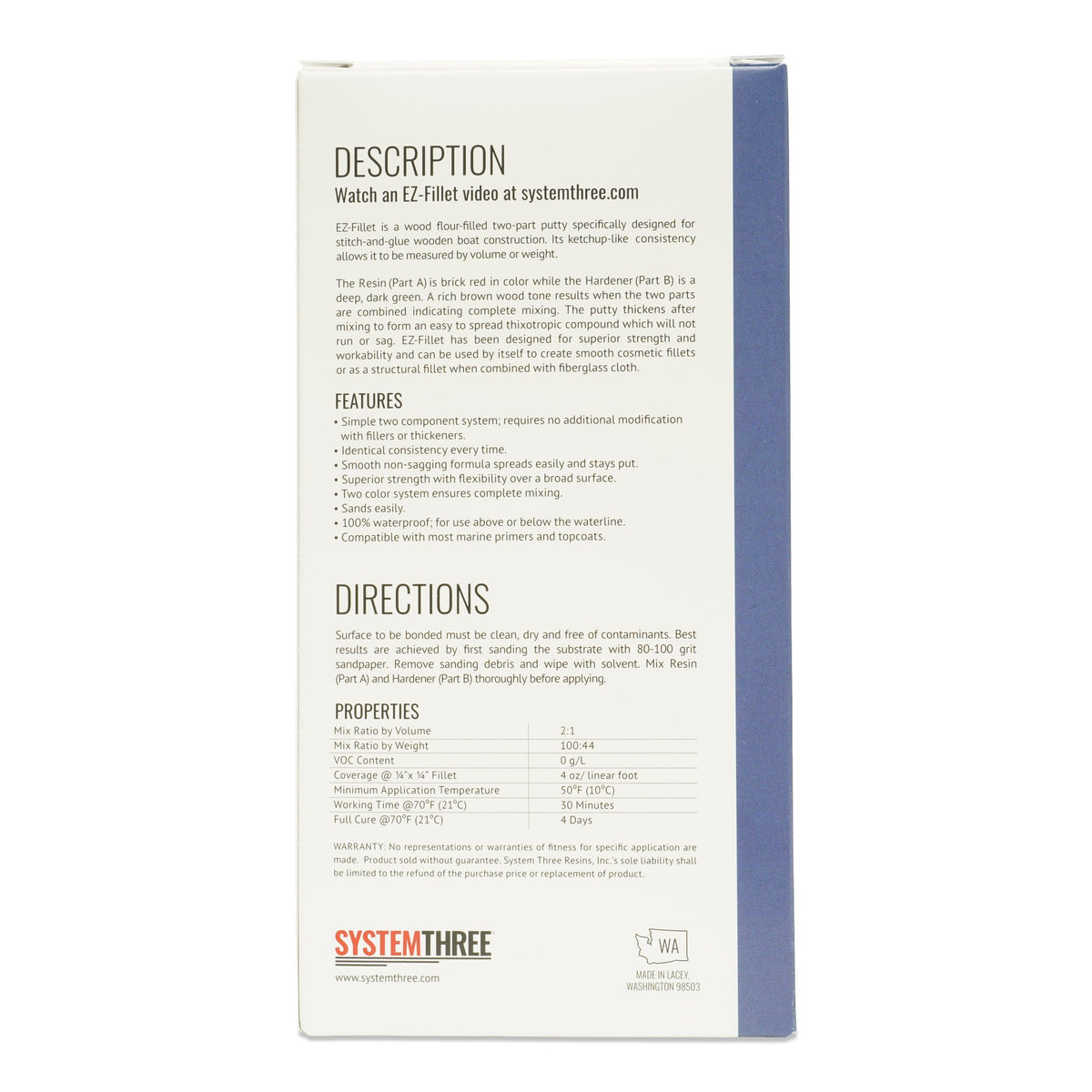 SilverTip EZ-Fillet - System Three Resins