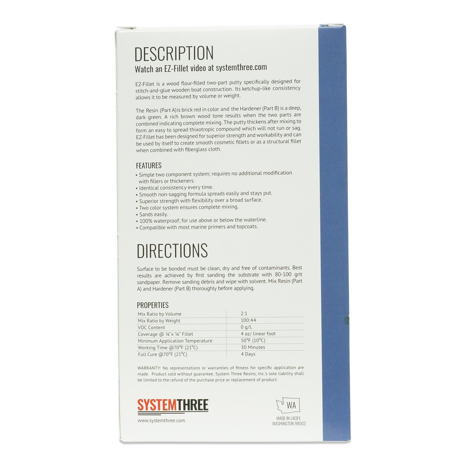 SilverTip EZ-Fillet - System Three Resins