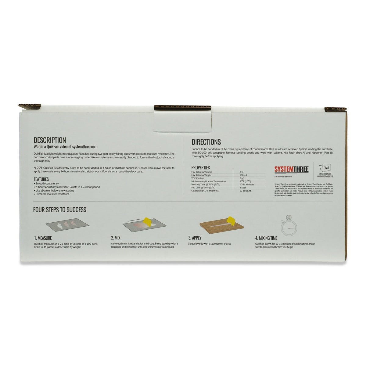 SilverTip QuikFair - System Three Resins