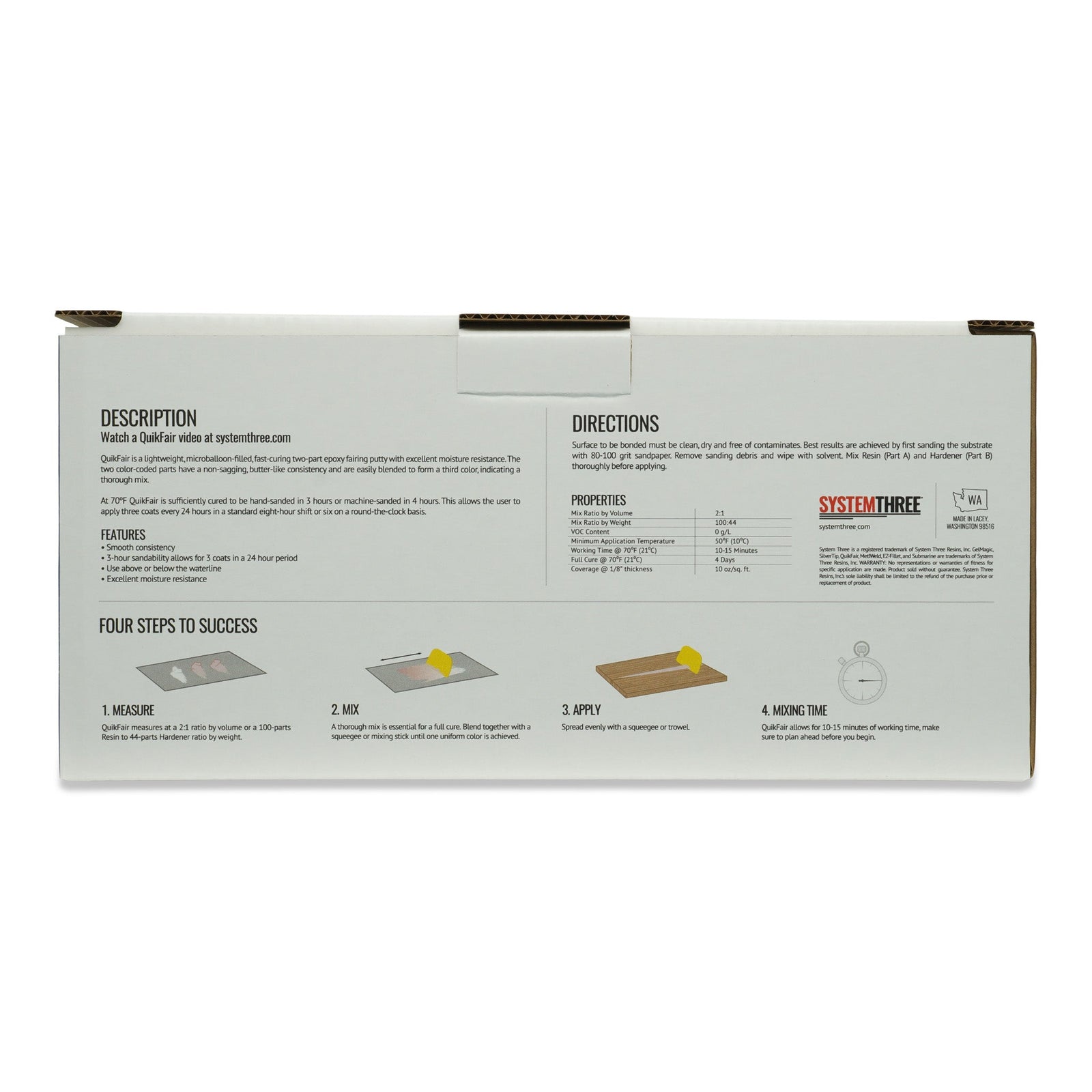 SilverTip QuikFair - System Three Resins
