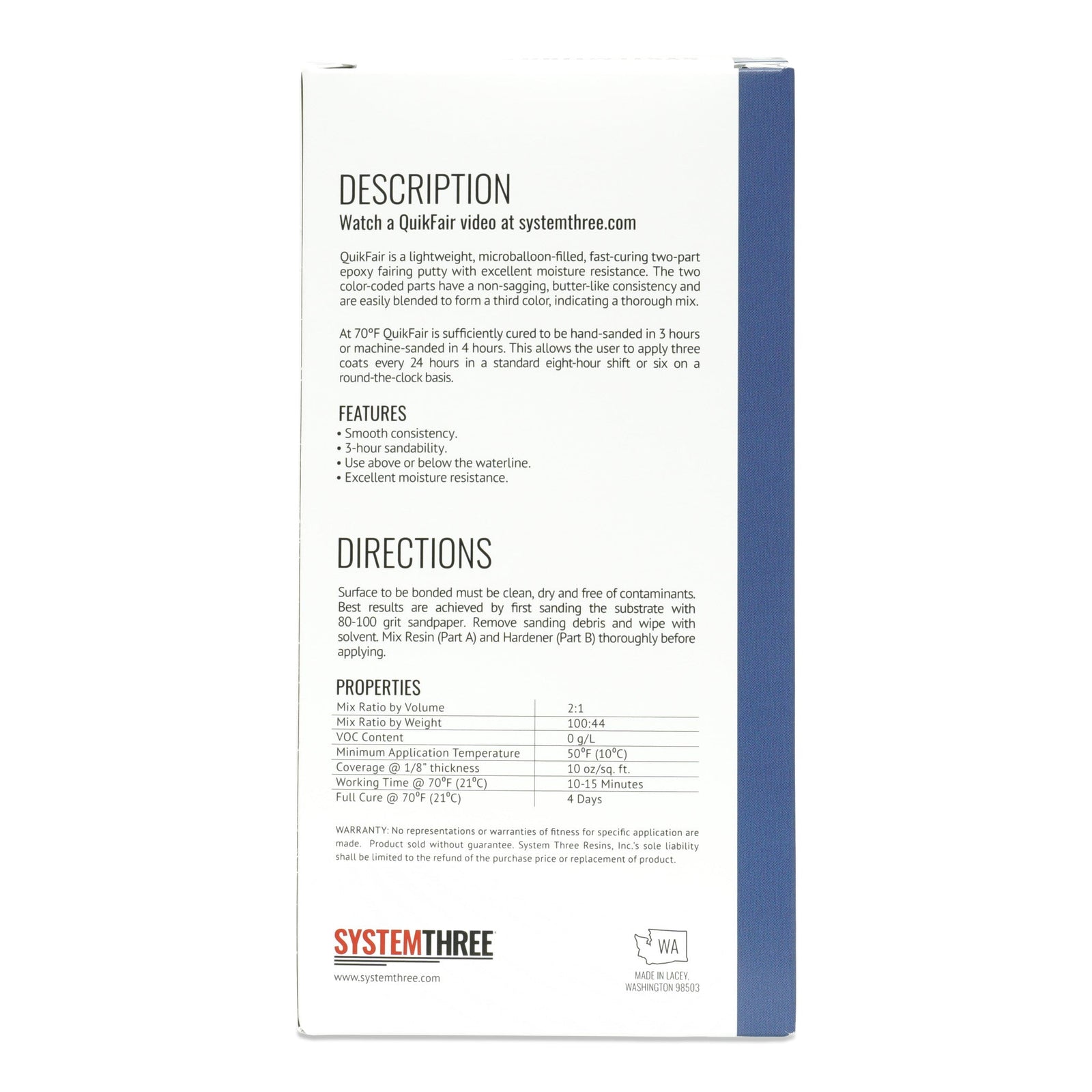 SilverTip QuikFair - System Three Resins