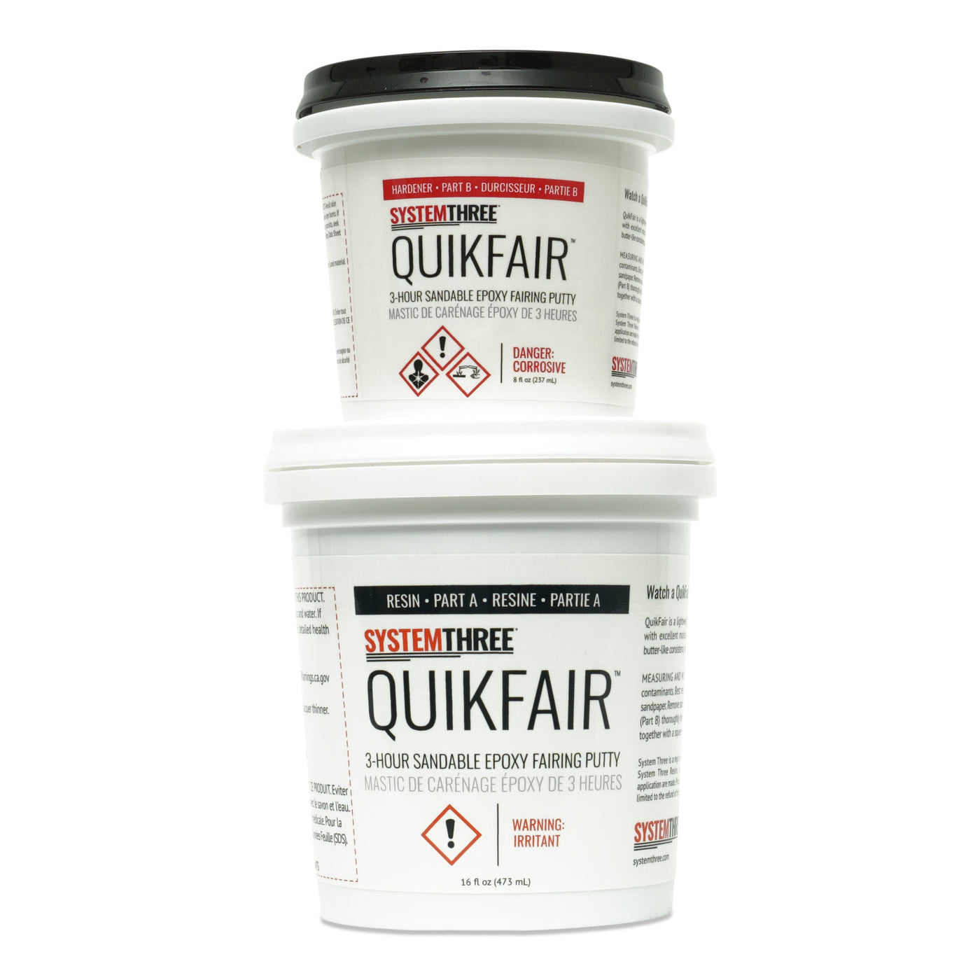 SilverTip QuikFair | Epoxy Fairing Putty - System Three Resins